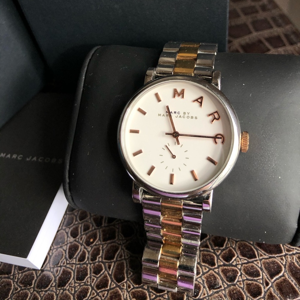 Marc Jacobs two color watch